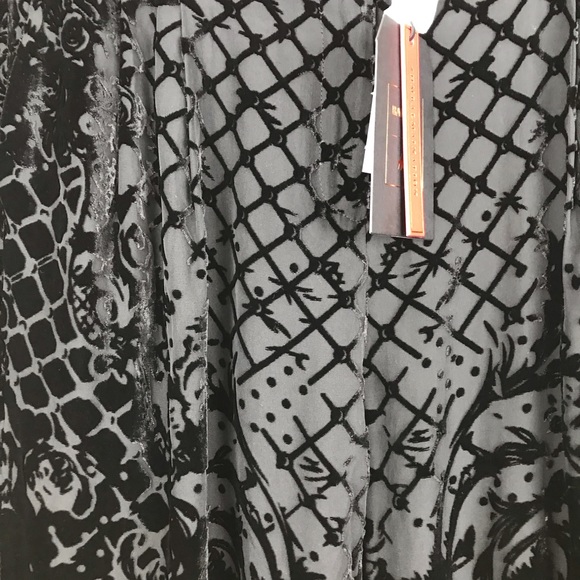 Balmain X H&M Black Velvet Pants Size 10 - Picture 2 of 8